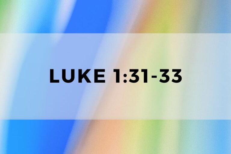 Luke 1:31-33: Verse-by-Verse Analysis